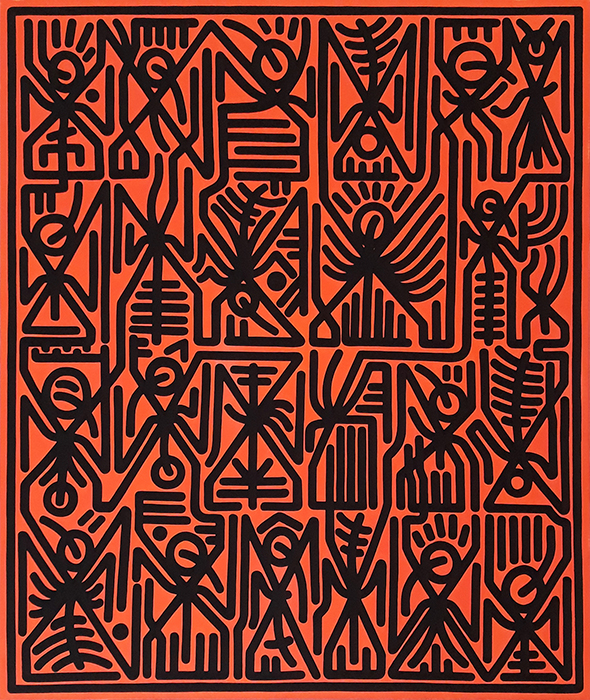 Greek artist, painting, artwork, dimitris ntokos, lives in Athens, signs, symbols, dimitris dokos, urban hieroglyphics, canvas, contemporary art, dialect, modern art, street art, Graffiti art, street art Athens, urban art