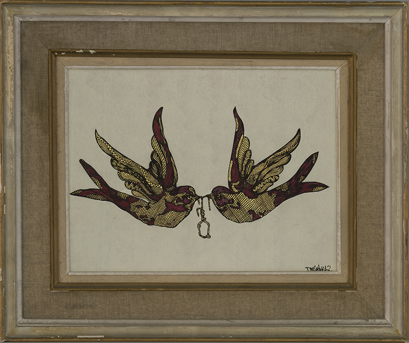 Greek artist, painting, artwork, dimitris ntokos, lives in Athens, scarab, scarabeus, beetle, dimitris dokos, canvas, contemporary art, modern art, art, beetle, optic art, art