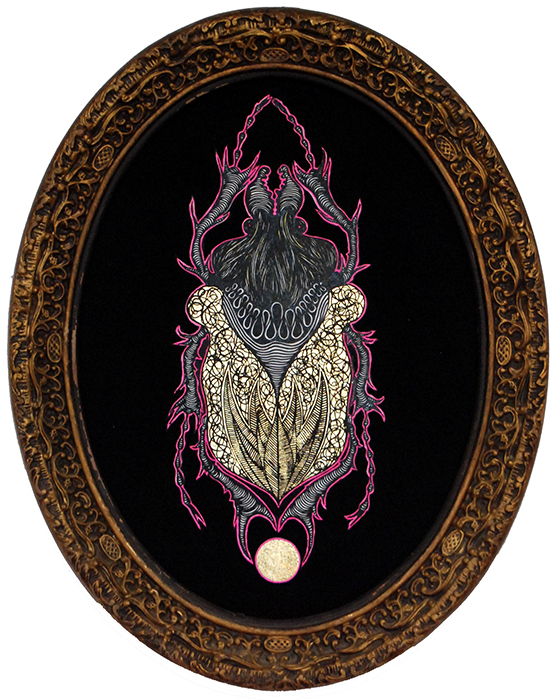Greek artist, painting, artwork, dimitris ntokos, lives in Athens, scarab, scarabeus, beetle, dimitris dokos, canvas, contemporary art, modern art, art, beetle, optic art, art